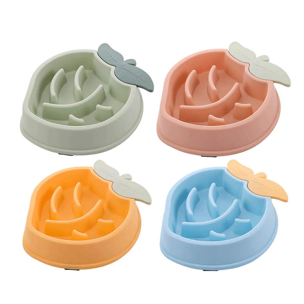 Pineapple Slow Food Bowl for Dogs - Food Grade Plastic | from Globorislux