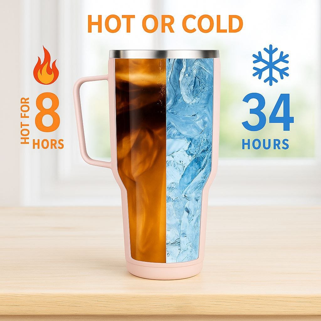 PowerMug™ – 1200ml Smart Thermal Tumbler | Smart Drinkware from Globorislux